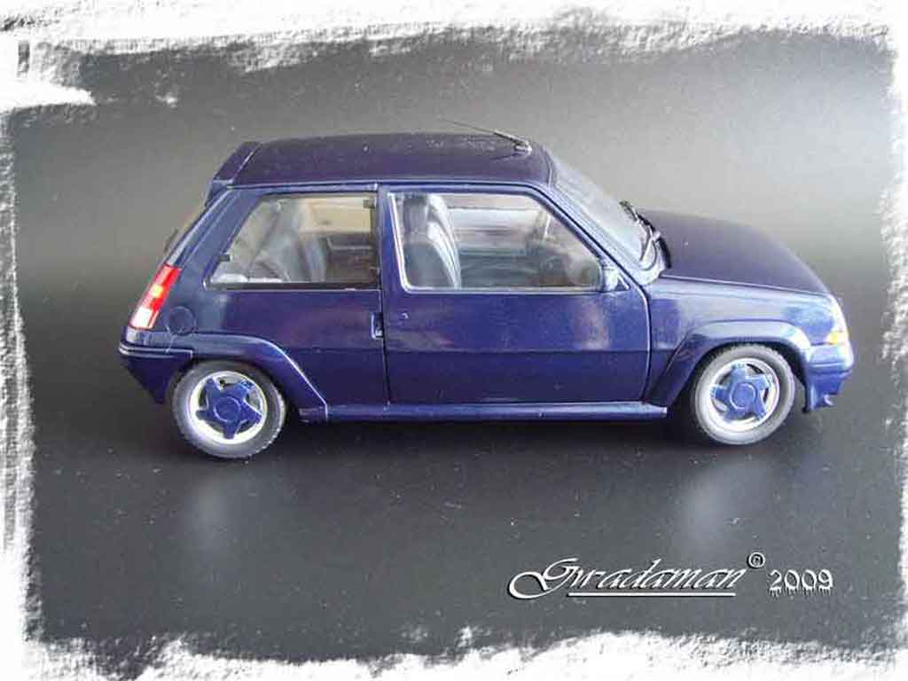Renault 5 Alain Oreille GT Turbo serie limitee 1/18 Norev