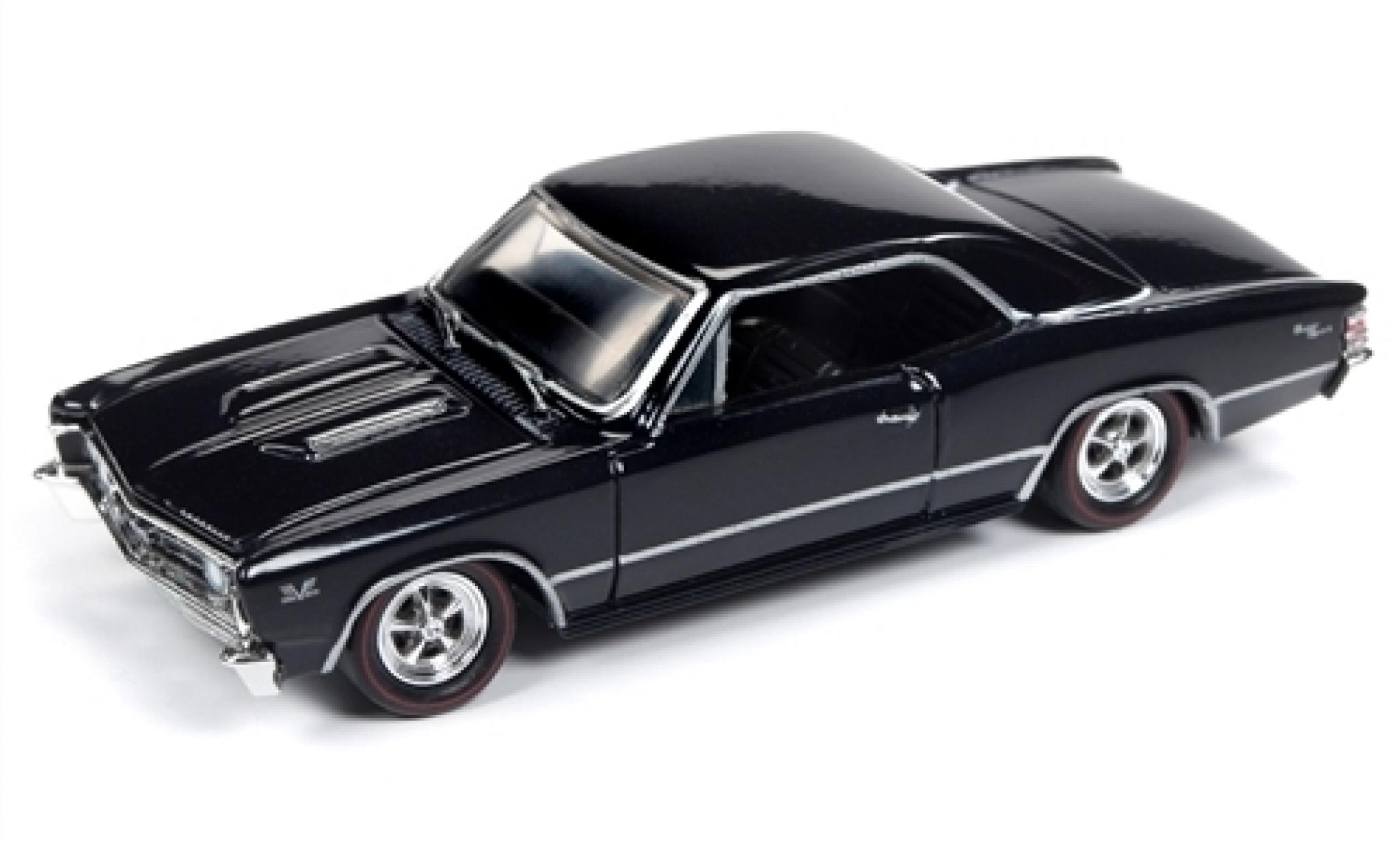 Chevrolet Chevelle 1/64 Racing Champions SS blauw 1967 modelauto