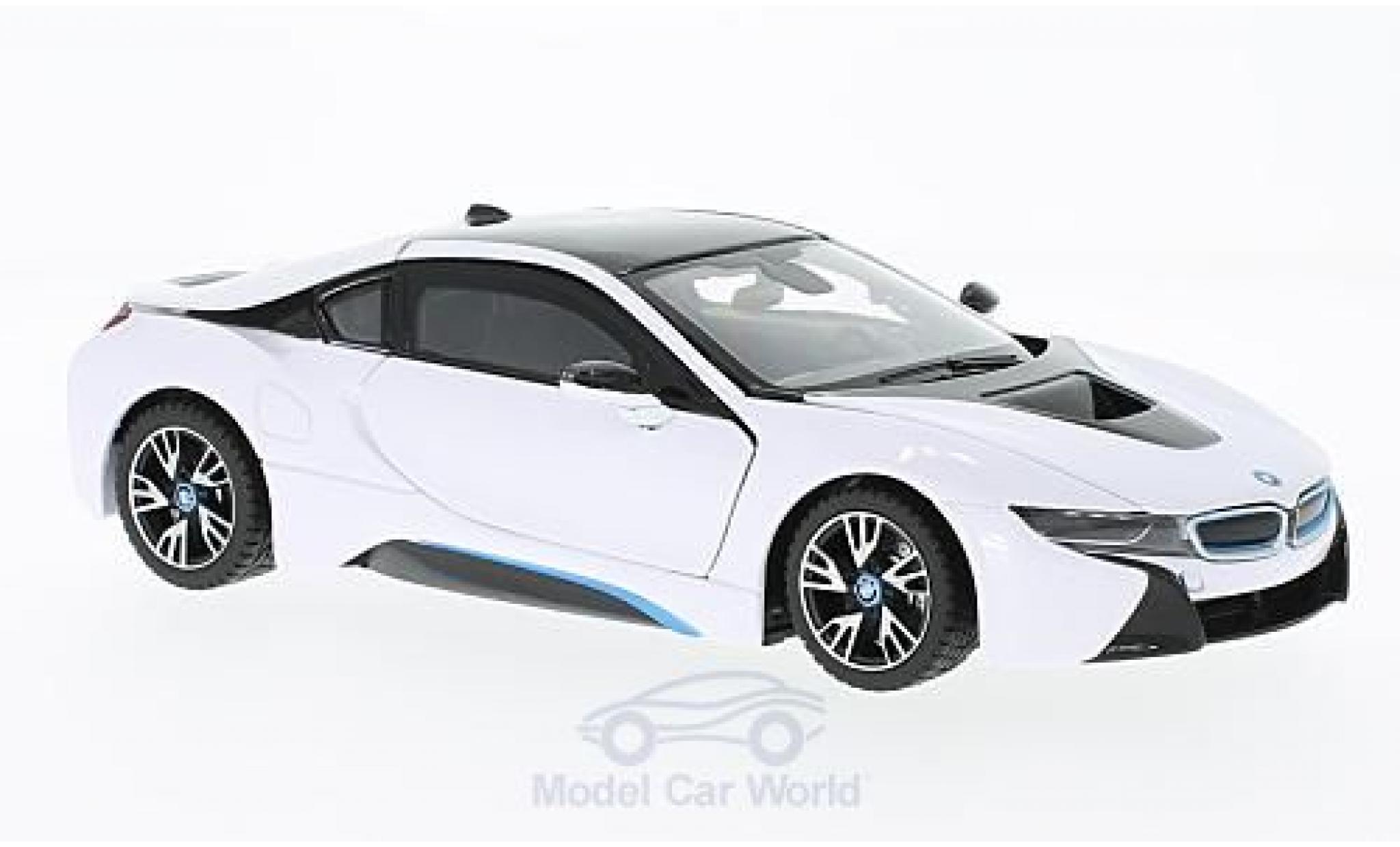 Bmw i8 1/24 Rastar wit modelauto