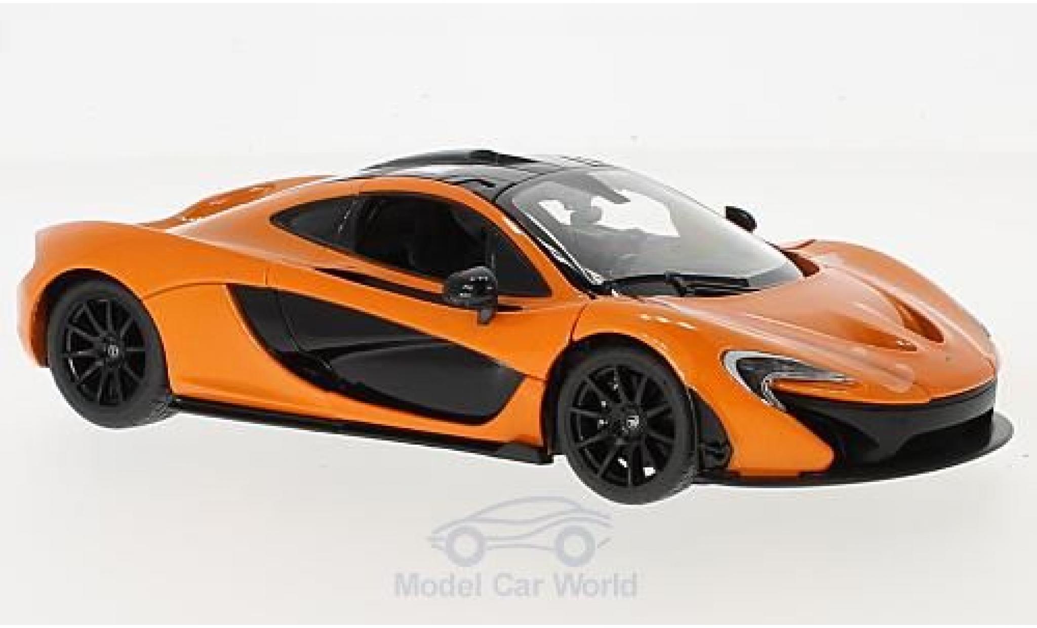McLaren P1 1/24 Rastar oranje modelauto