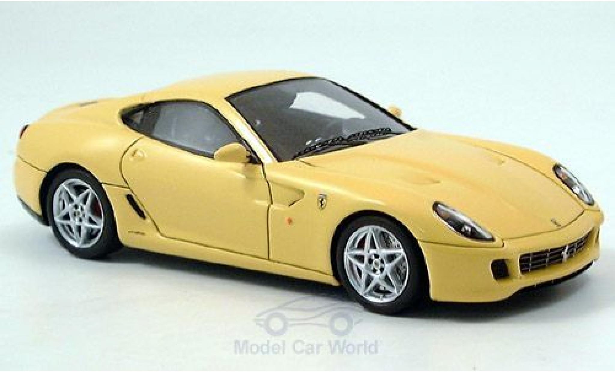 Ferrari 599 GTB 1/43 Red Line GTB geel 2006 modelauto