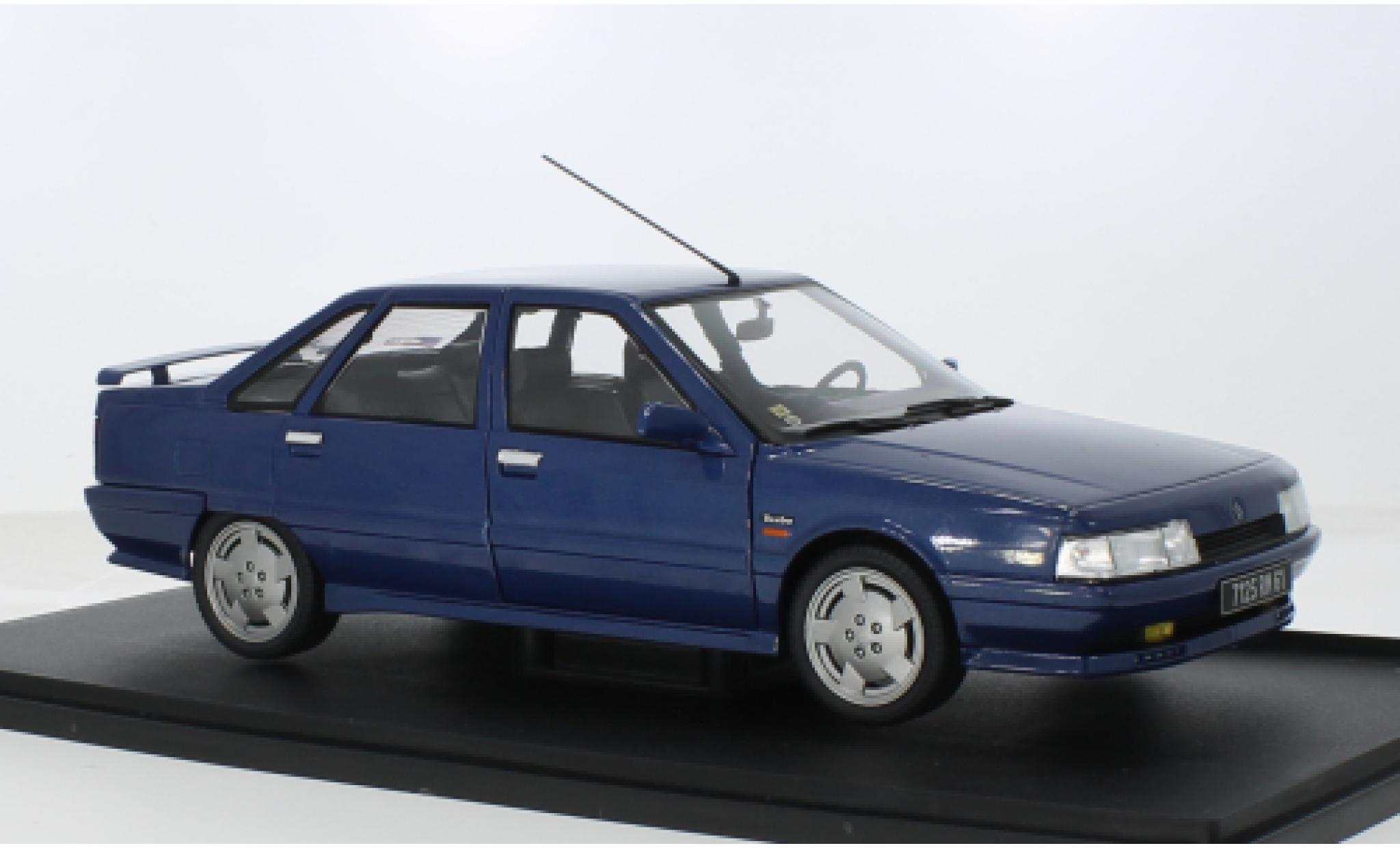 Renault 21 1/18 Solido Turbo Phase blauw 1:18 modelauto