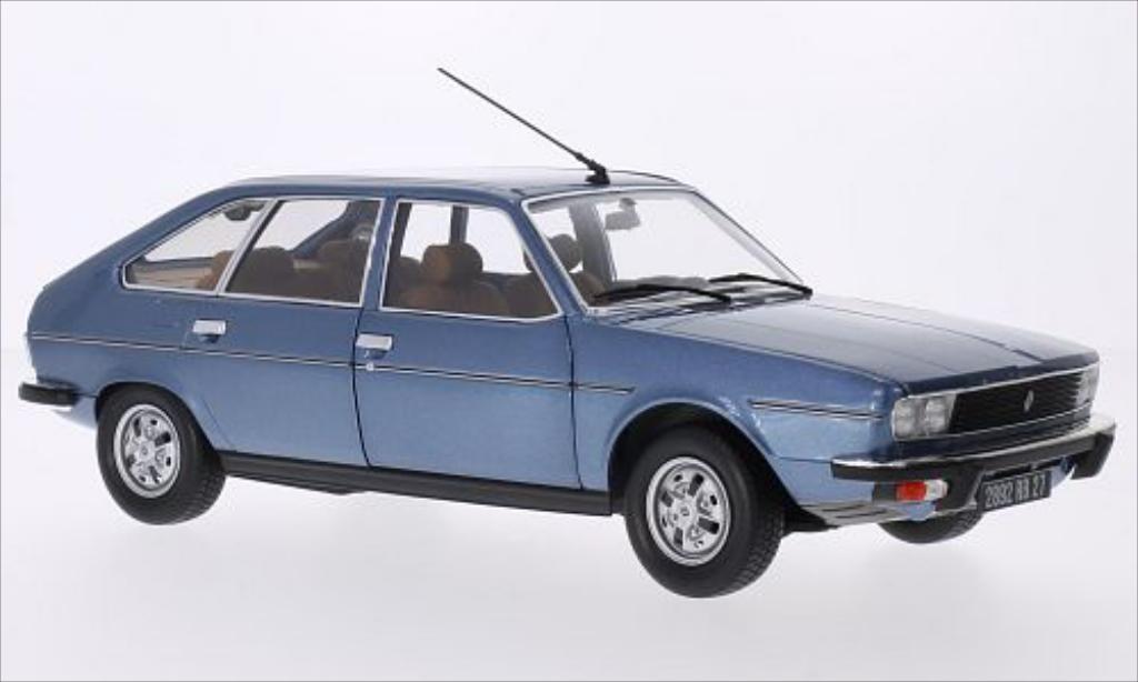 Renault 30 1/18 Norev TS metallic blauw 1978 modelauto