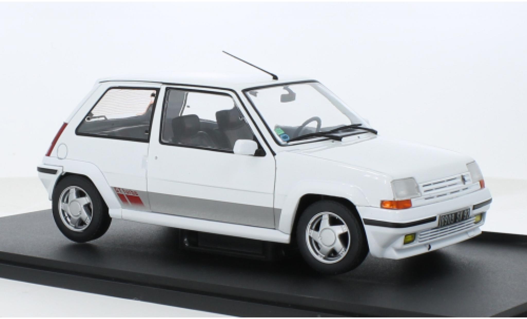 Renault 5 1/18 Solido GT Turbo Pha wit 1:18 modelauto