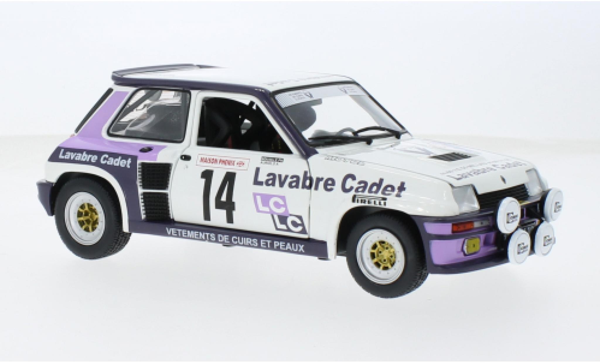 Renault 5 1/18 Solido Turbo #14 1:18 modelauto