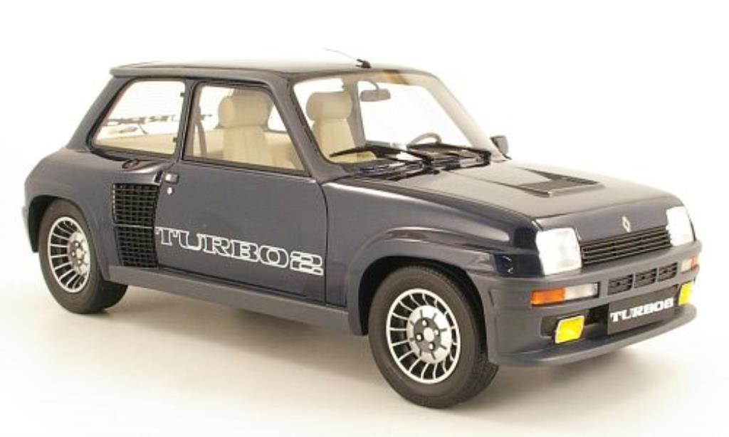 Renault 5 Turbo 1/12 Ottomobile Turbo 2 blauw 1983 modelauto