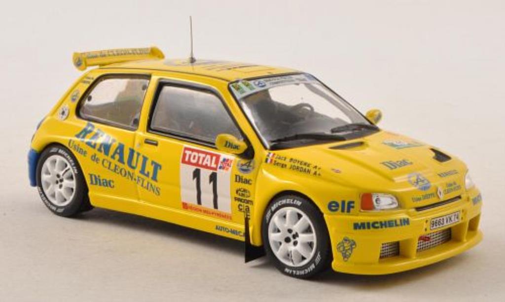 Renault Clio Maxi 1/43 IXO Maxi No.11 Alpine Rally du Rouergue 1995 /J.Boyere modelauto