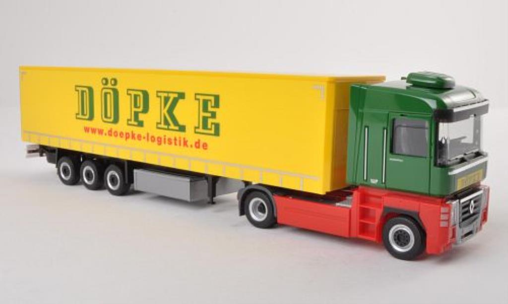 Renault Magnum 1/87 Herpa Dopke Spedition Gardinenplanen-SZ modelauto