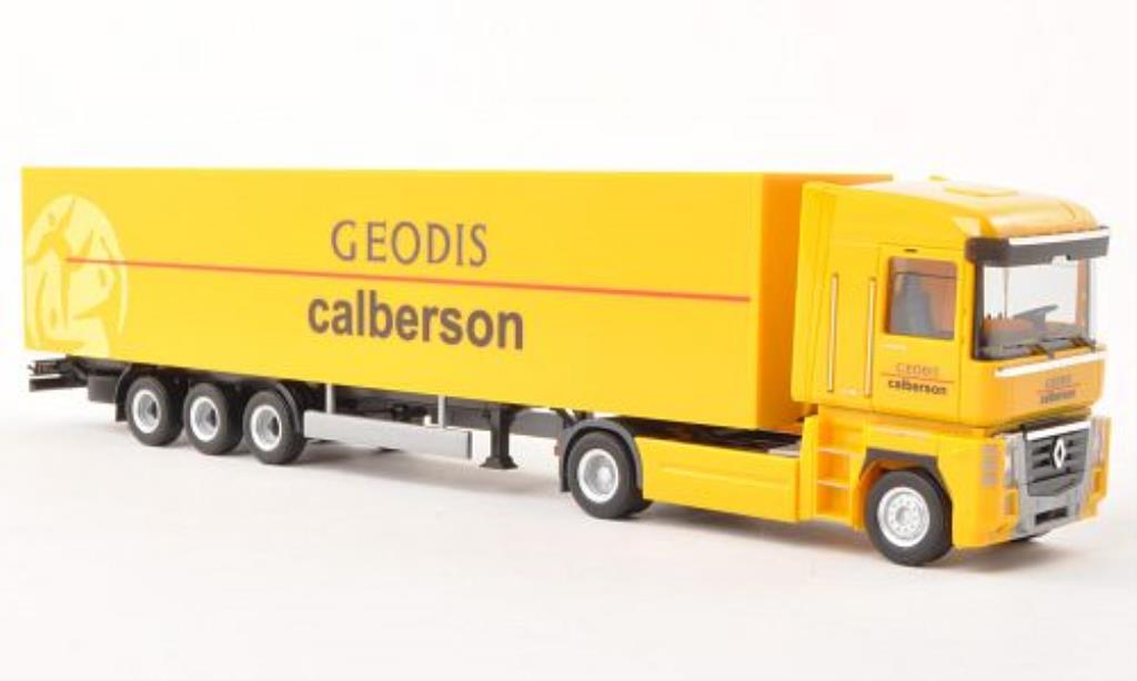 Renault Magnum 1/87 Herpa Koffer-SZ Calberson (F) modelauto