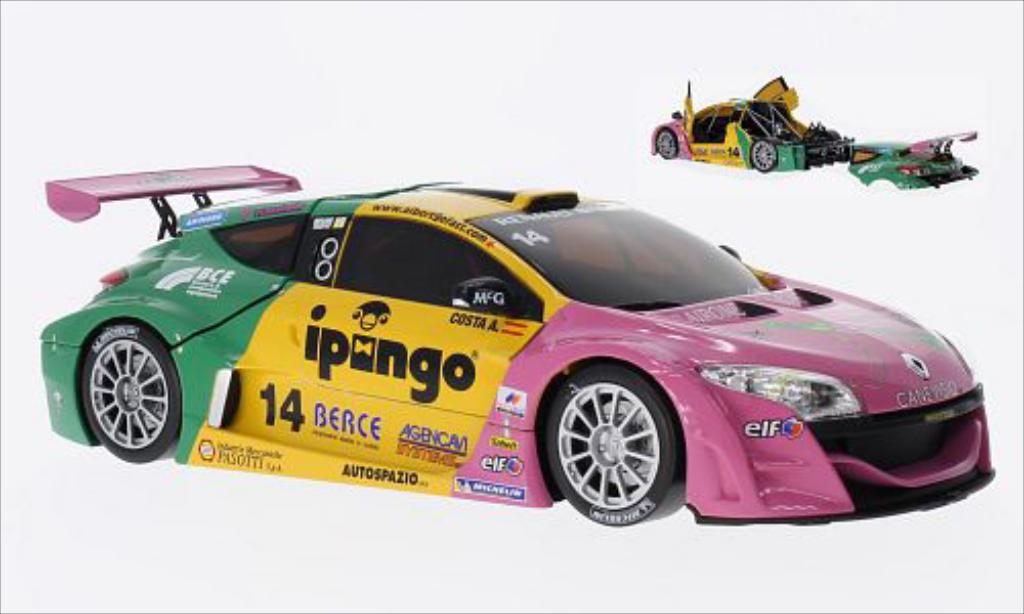 Renault Megane Trophy 1/18 Norev Trophy No.14 Team Oregon 2012 modelauto