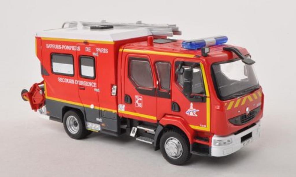Renault Midlum 1/43 Eligor 220 DoKa Sapeurs Brandweer de Paris - Secours dUrgence Brandweer (F) modelauto