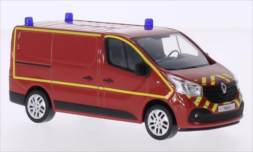 Renault Trafic 1/43 Norev Kasten Brandweer 2014 modelauto