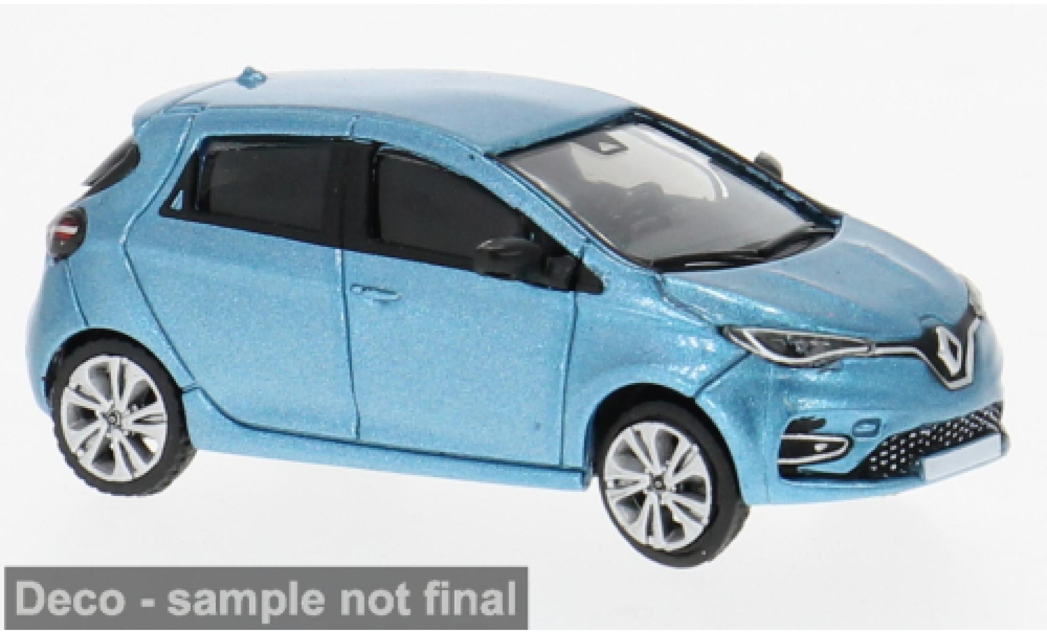 Renault Zoe 1/87 PCX87 blauw 2019 1:87 modelauto