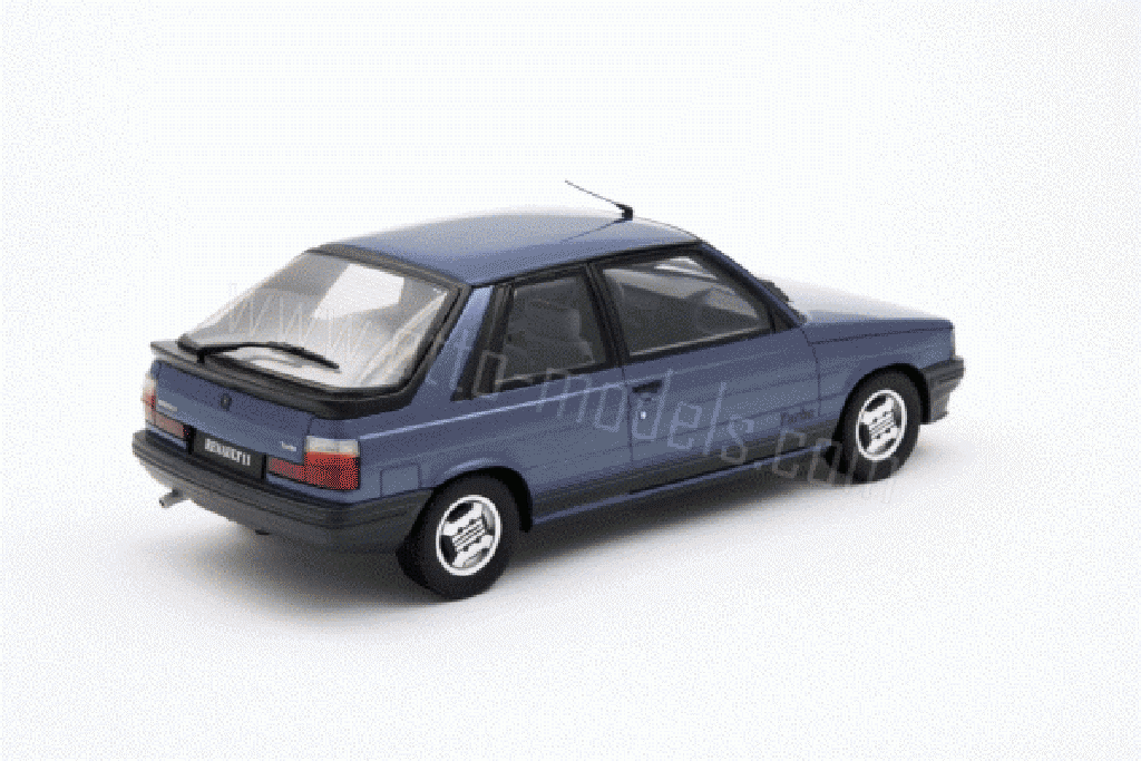 Renault 11 Turbo 1985 blauw 1/18 Ottomobile
