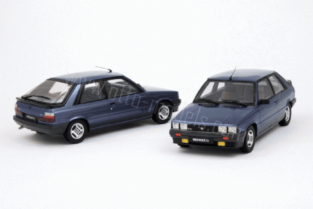 Renault 11 Turbo 1985 blauw 1/18 Ottomobile