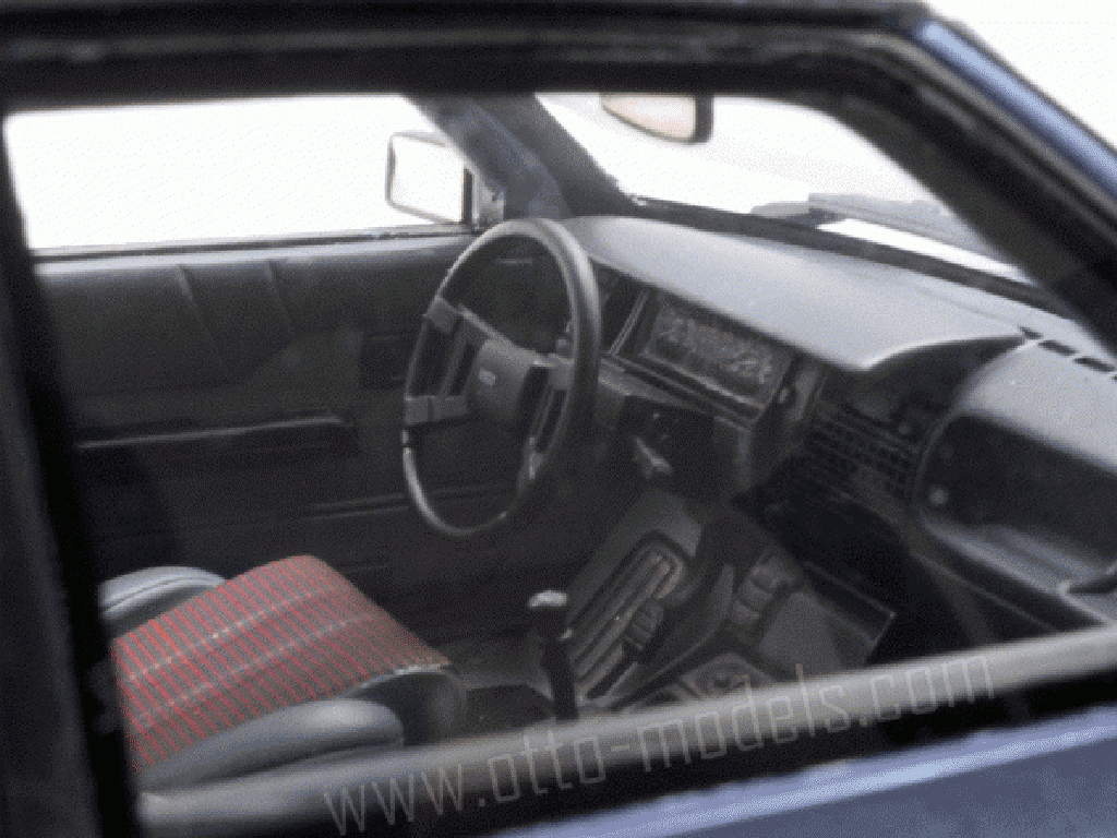 Renault 11 Turbo 1985 blauw 1/18 Ottomobile