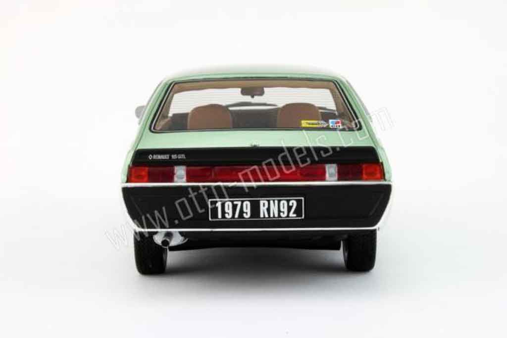 Renault 15 GTL 1979 groen 1/18 Ottomobile