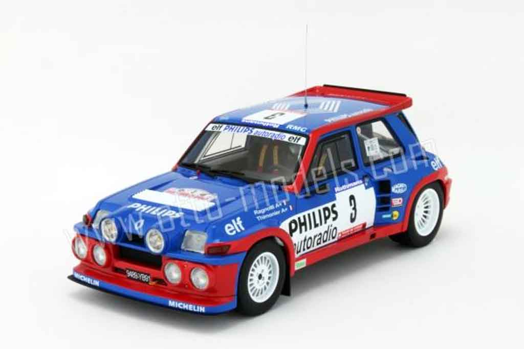 Renault 5 Turbo 1/18 Ottomobile Turbo maxi philips 198 modelauto