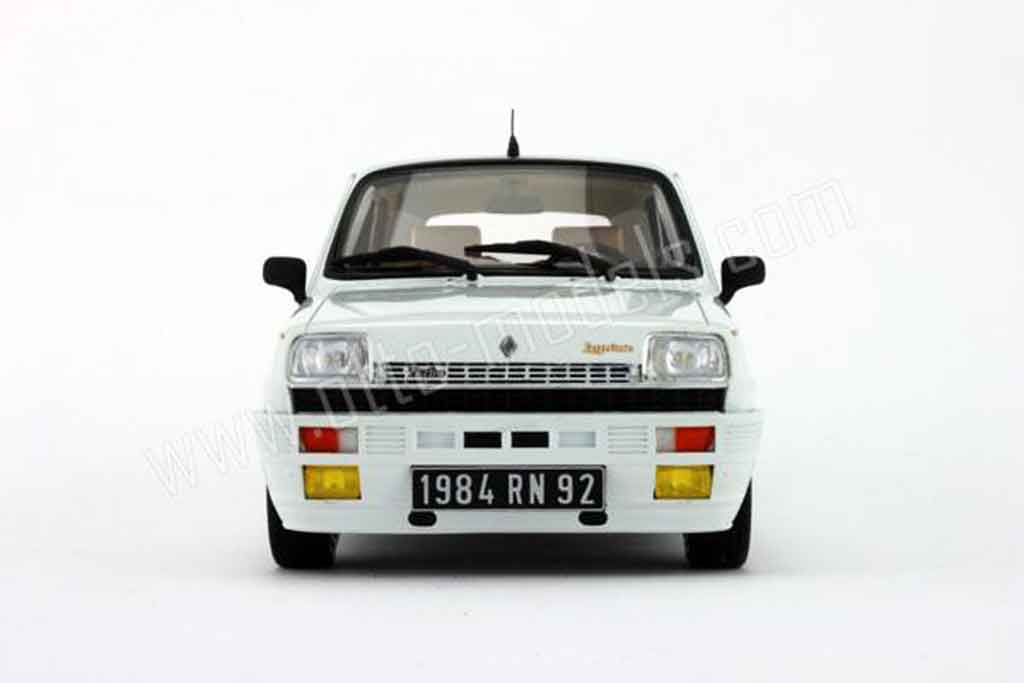 Renault 5 Turbo laureate wit 1984 1/18 Ottomobile