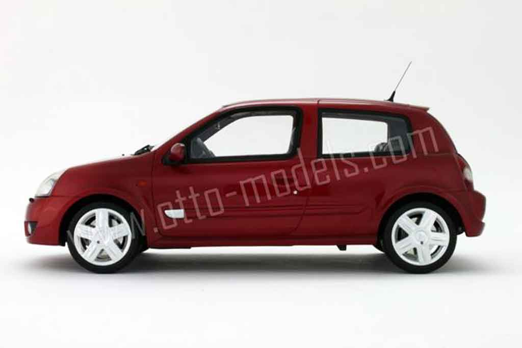 Renault Clio 2 RS phase rood lucifer 2001 1/18 Ottomobile
