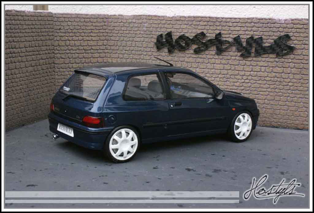 Renault Clio Williams jantes groupe a wit 1/18 Ottomobile