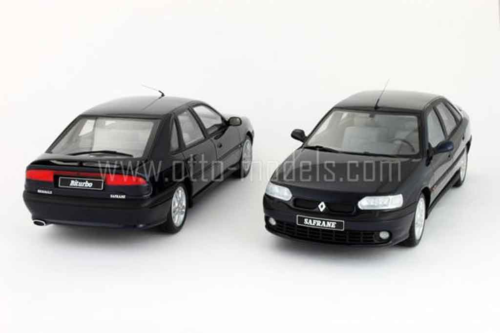 Renault Safrane Biturbo Baccara 1995 zwart 1/18 Ottomobile
