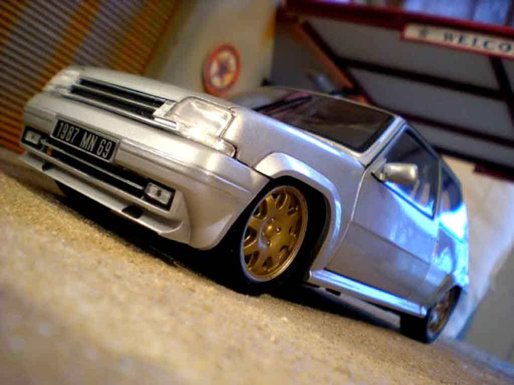 Renault 5 1/18 Norev GT Turbo by car extreme modelauto