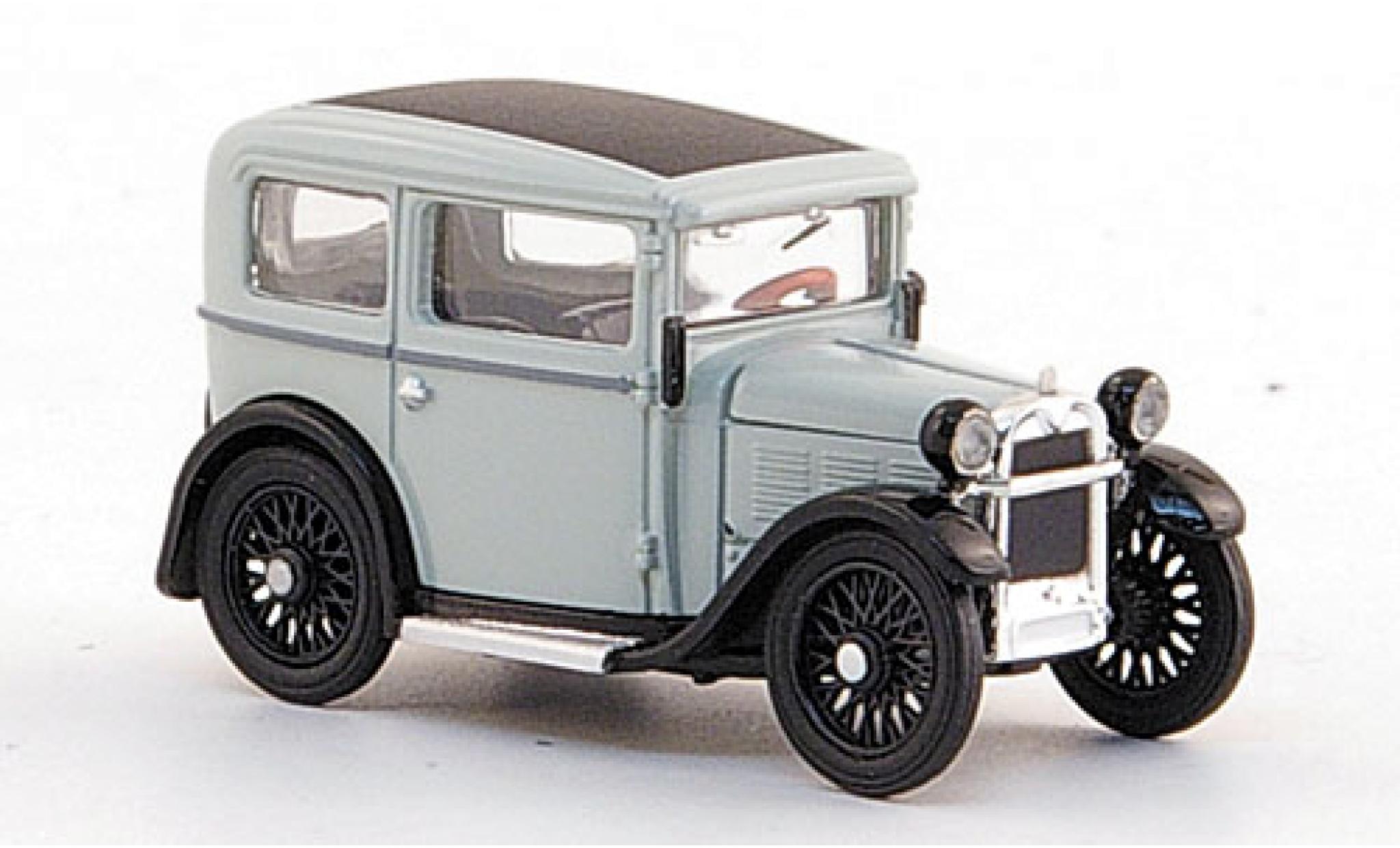 Bmw Dixi 1/87 Ricko grijs/zwart 1929 ohne Vitrine modelauto