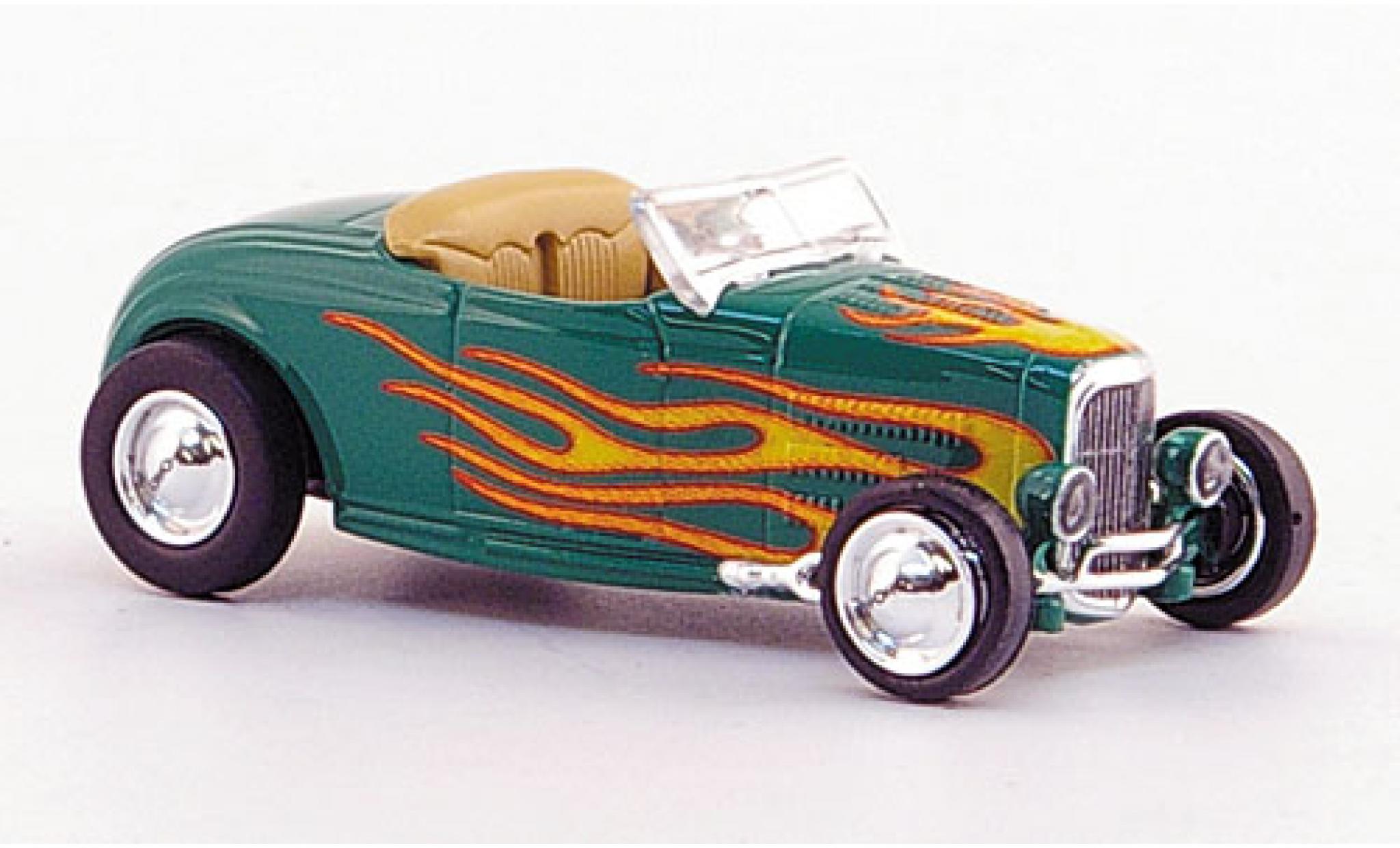 Ford Hot Rod 1/87 Ricko Roadster groen/Dekor 1932 modelauto