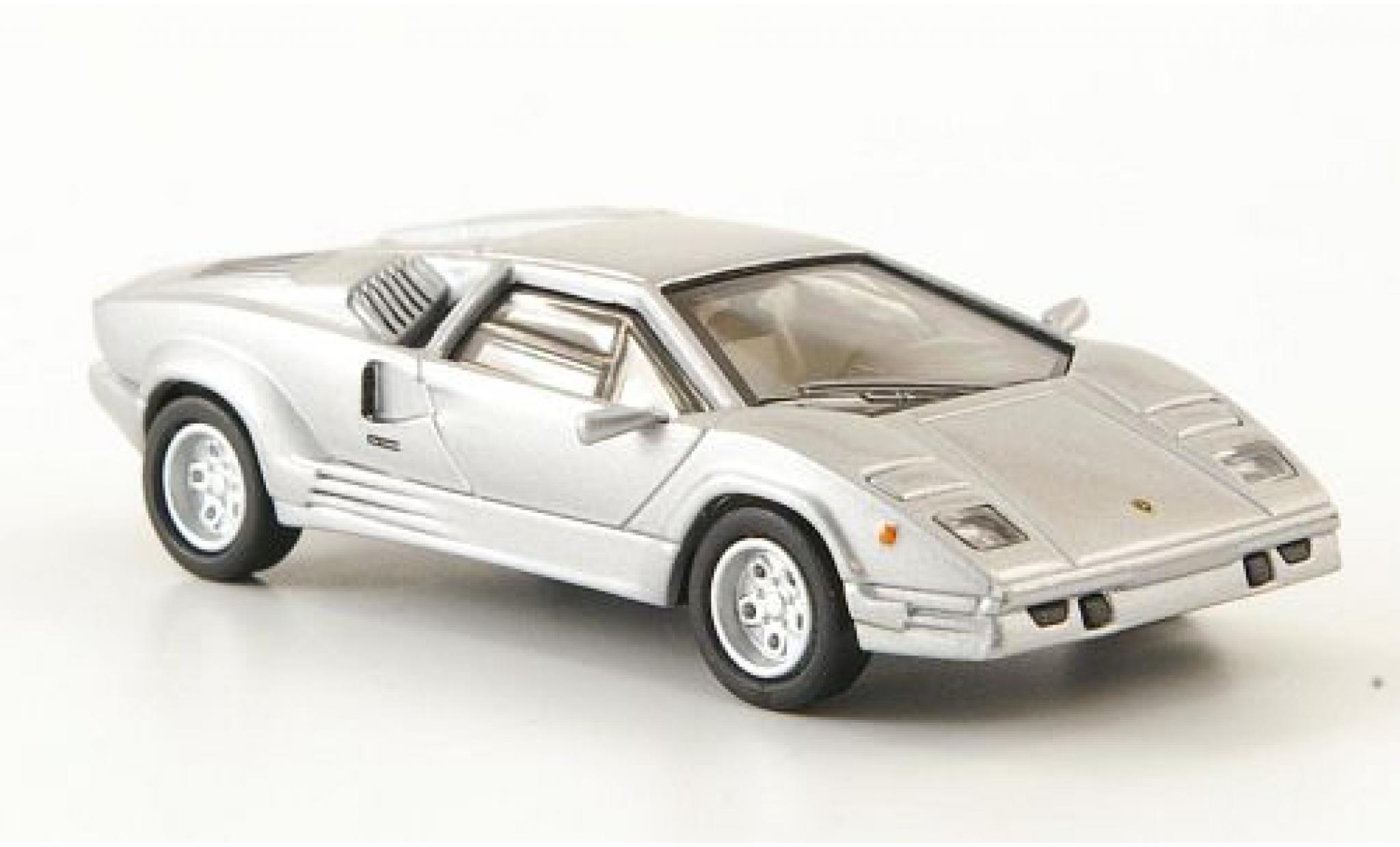 Lamborghini Countach 1/87 Ricko 25th Anniversary grijs 1989 modelauto