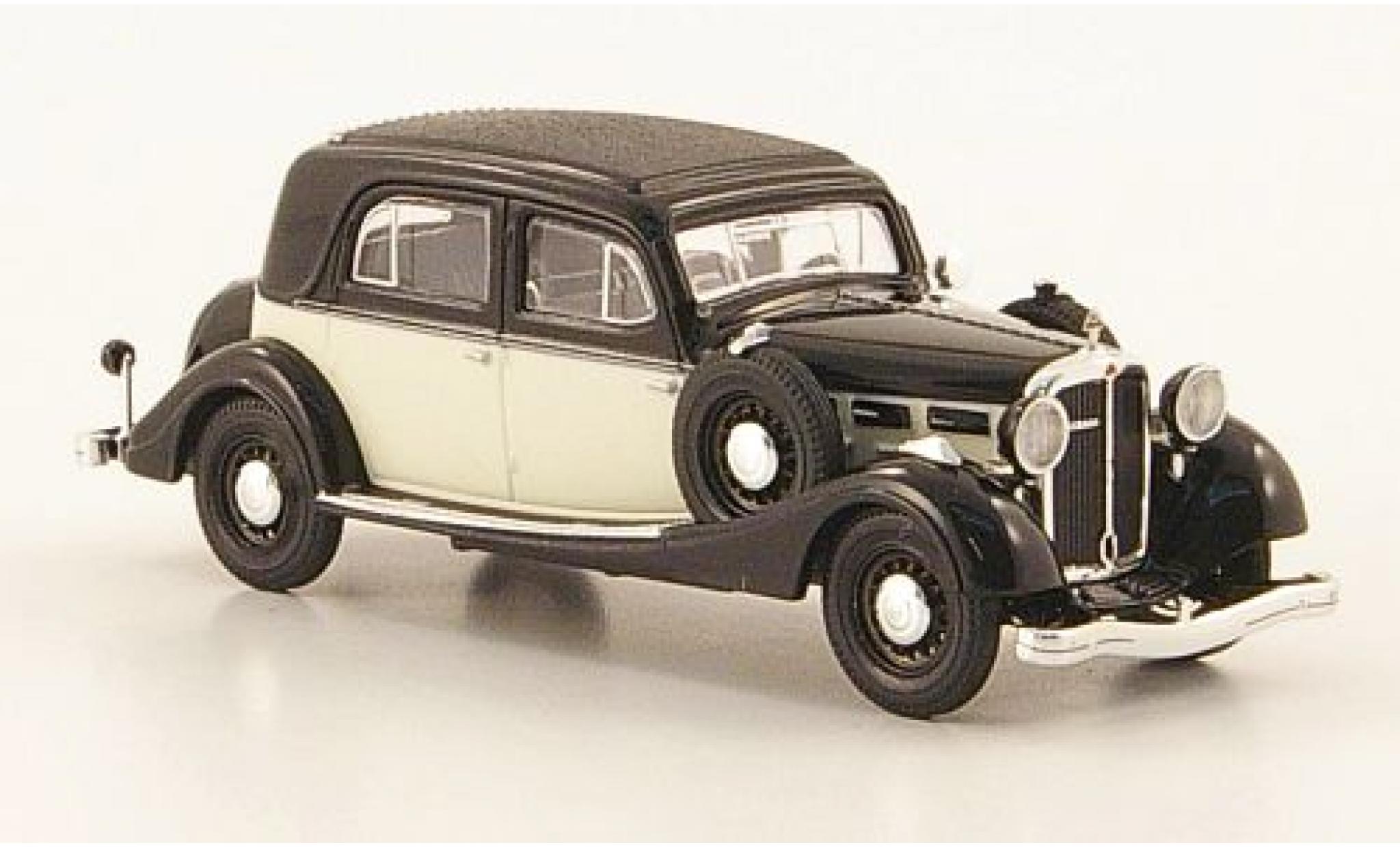 Maybach SW 1/87 Ricko 35 zwart/wit ohne Vitrine modelauto
