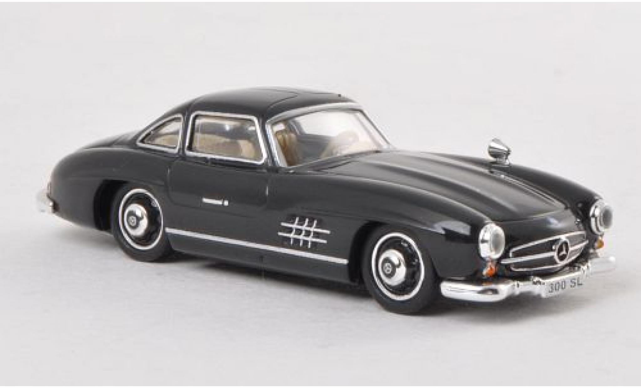 Mercedes 300 1/87 Ricko SL (W198) zwart modelauto
