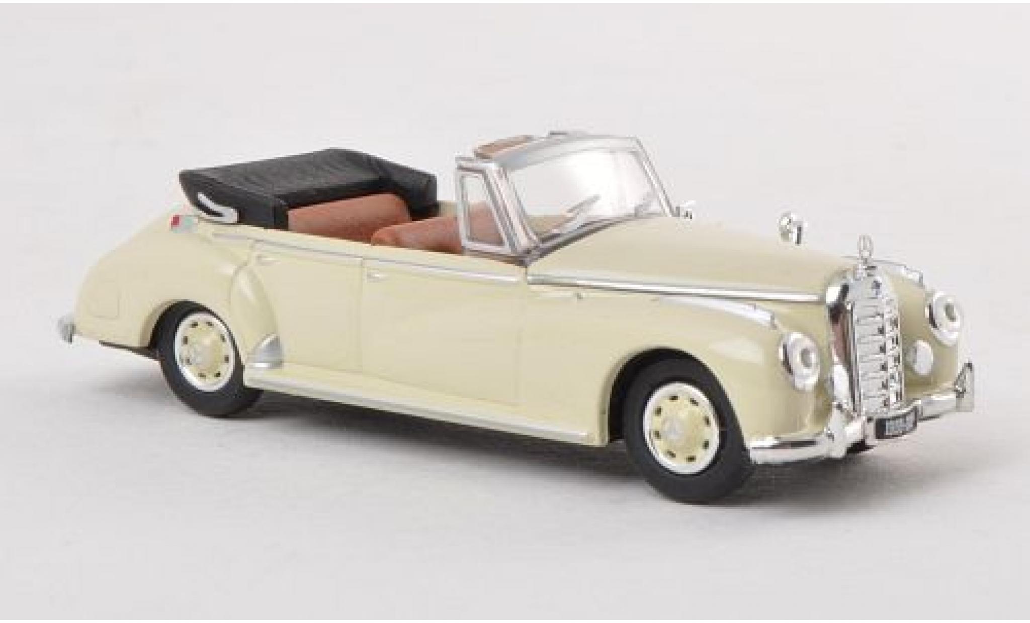 Mercedes 300 1/87 Ricko c (W186) Cabriolet beige 1955 modelauto