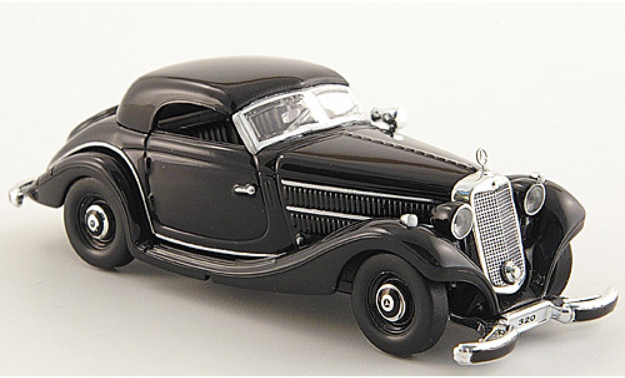 Mercedes 320 1/87 Ricko n (W142) zwart modelauto