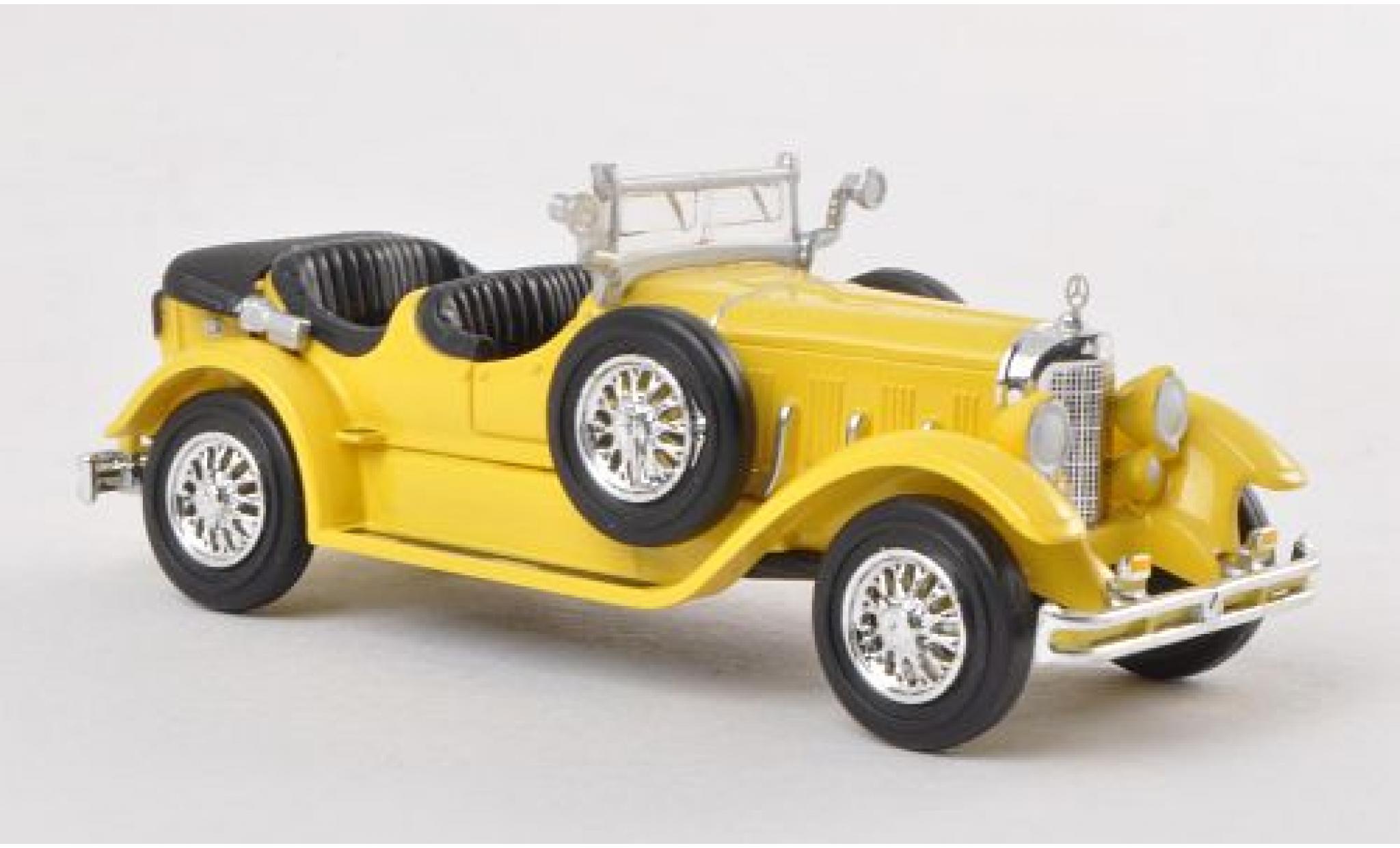 Mercedes Classe S 1/87 Ricko 630K geel 1927 modelauto