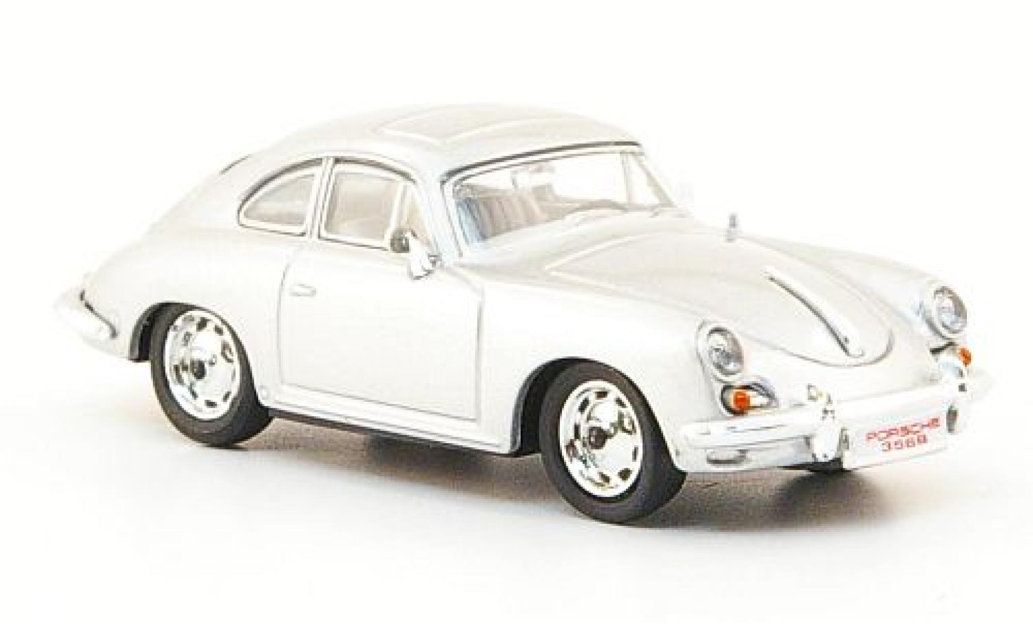 Porsche 356 1/87 Ricko B grijs 1960 modelauto