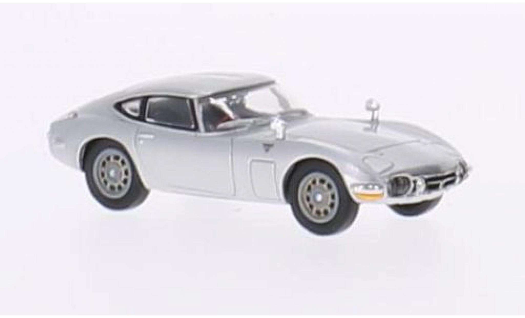 Toyota 2000 GT 1/87 Ricko grijs RHD modelauto