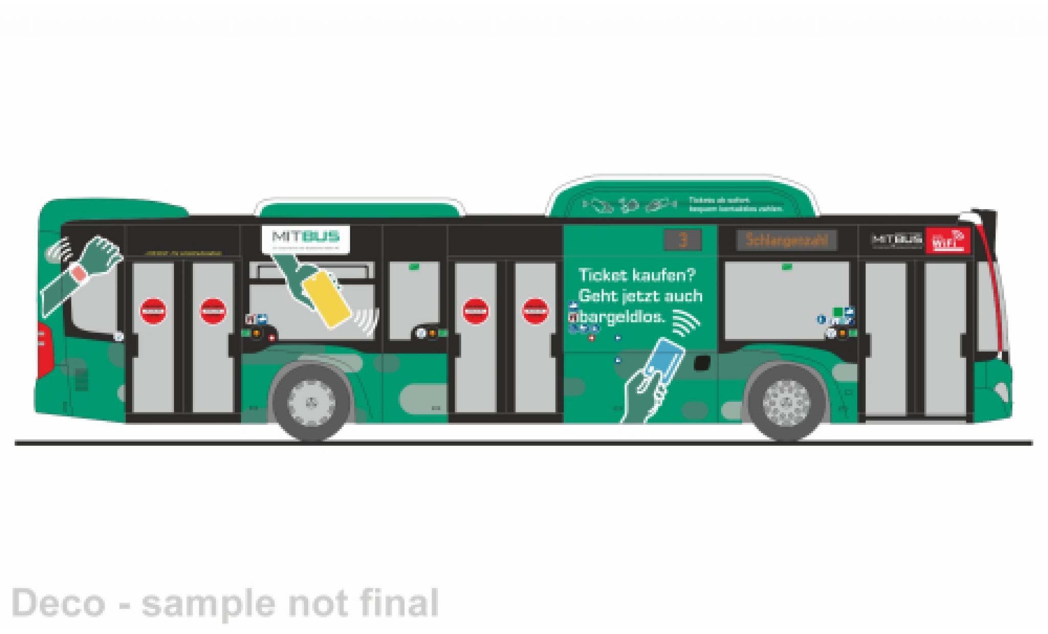 Mercedes Citaro 1/87 Rietze 2015 Mit.Bus Gie&szlig;en 1:87 modelauto