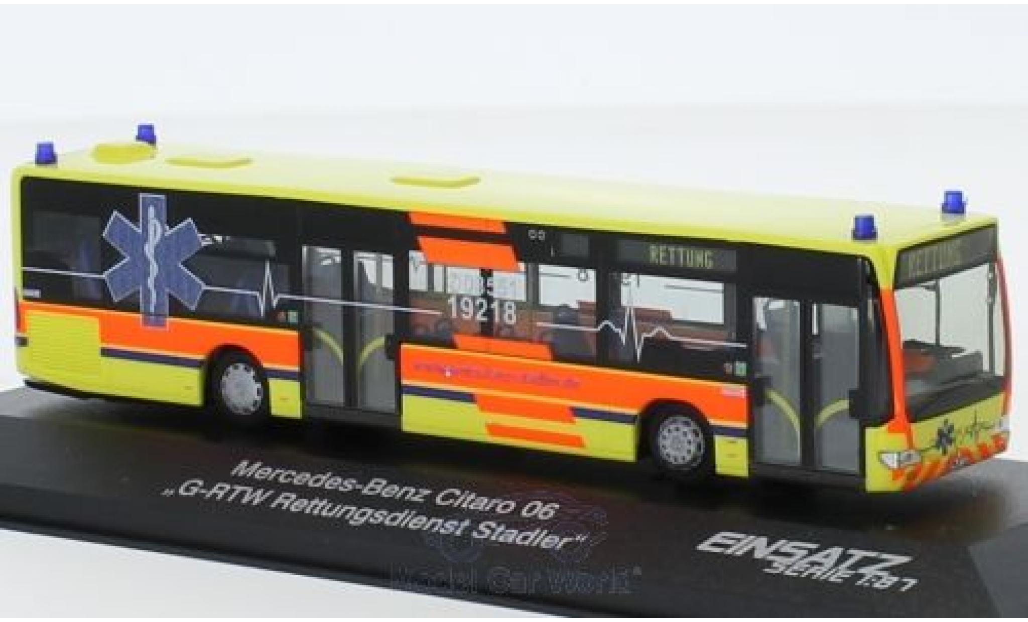Mercedes Citaro 1/87 Rietze Ambulance Stadler 2006 modelauto