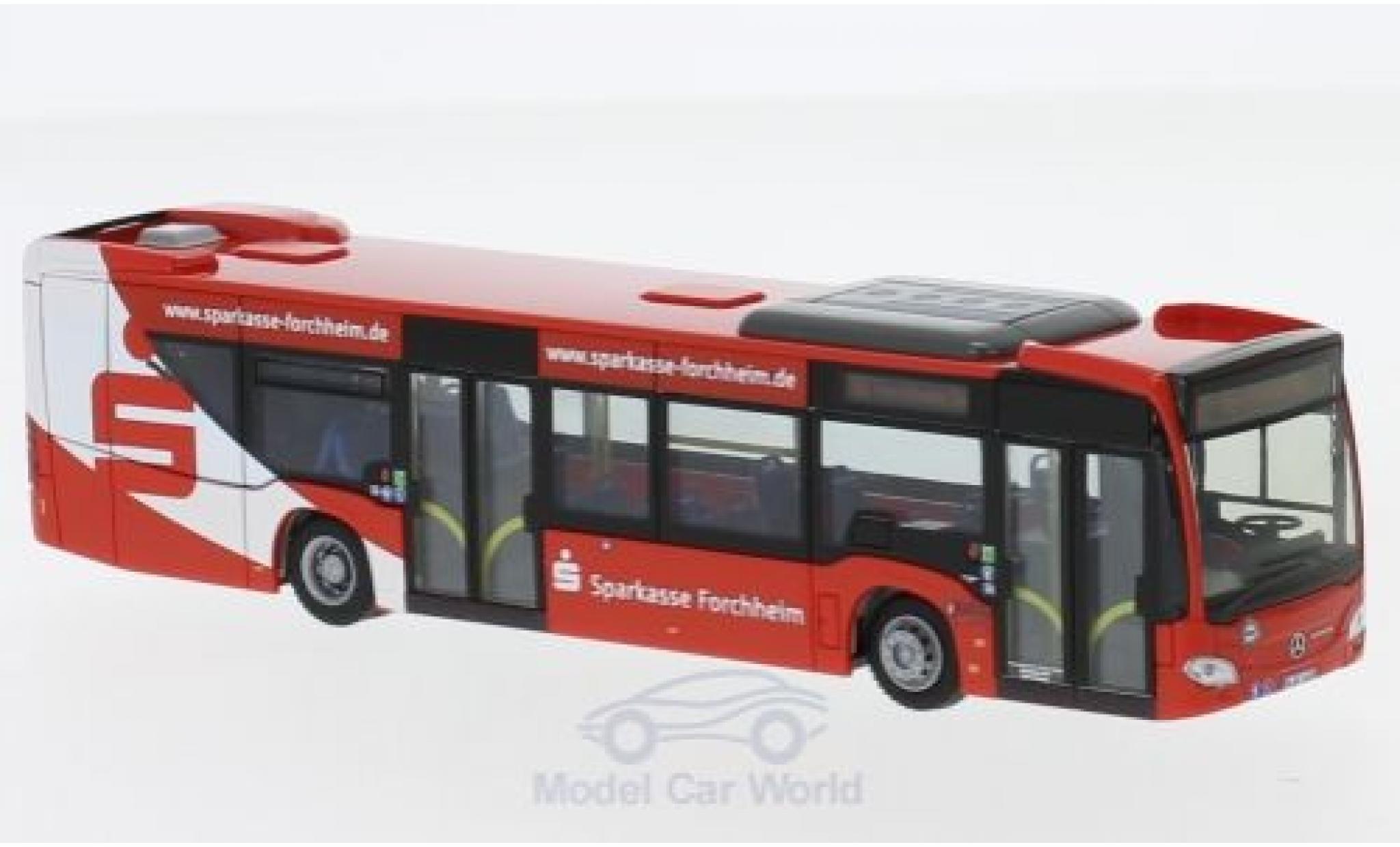 Mercedes Citaro 1/87 Rietze DB Frankenbus - Sparkasse Forchheim 2012 modelauto