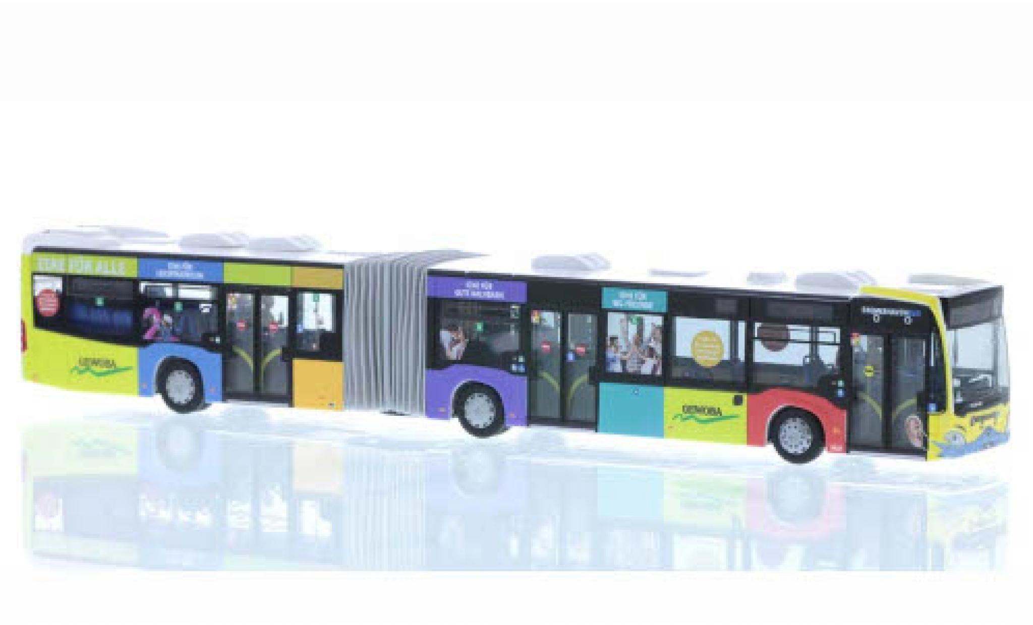 Mercedes Citaro 1/87 Rietze G 12 Verkehrsgesellschaft Bremerhaven-Gewoba 2012 collectors edition Nr.109 modelauto