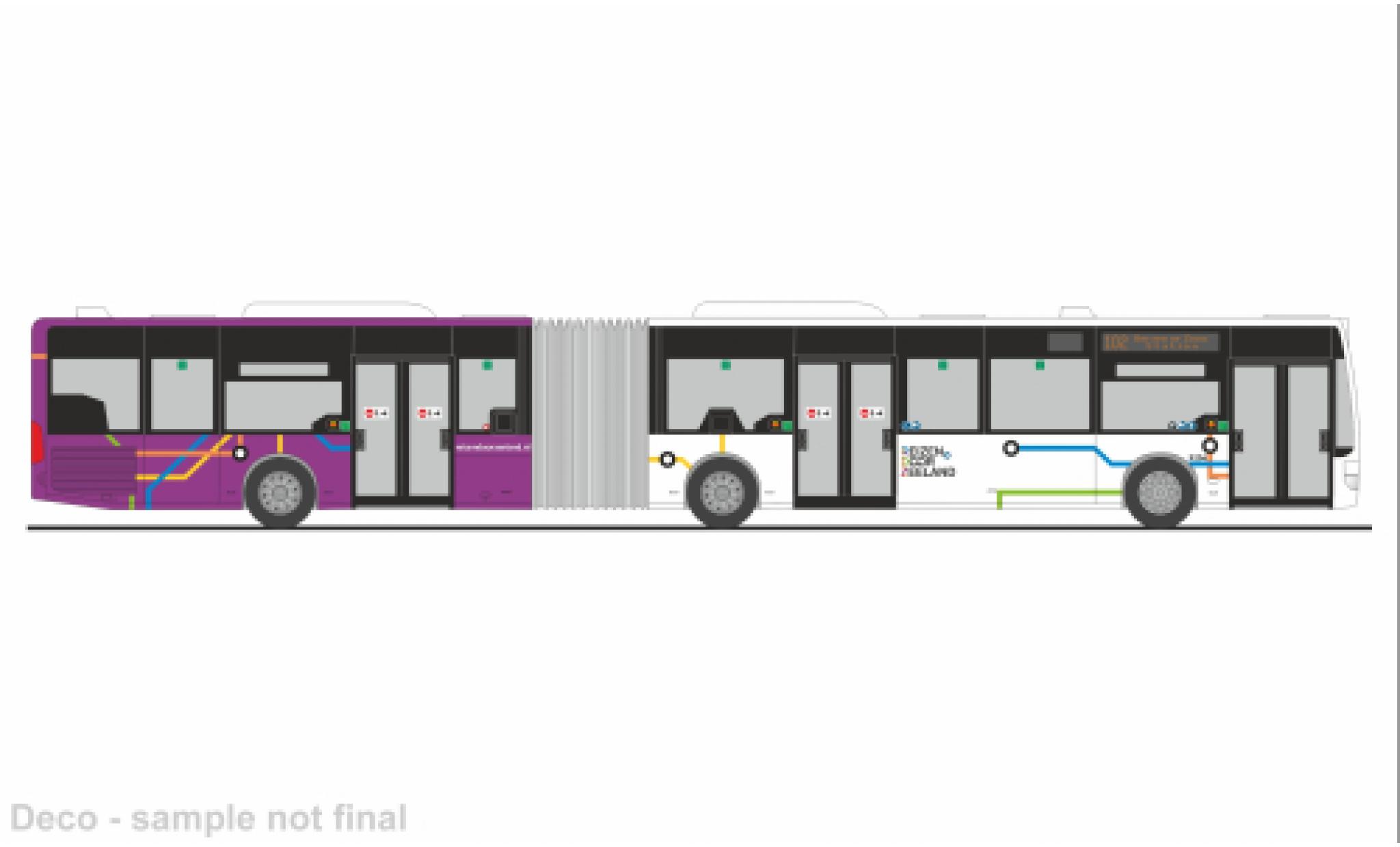 Mercedes Citaro 1/87 Rietze G 2006 Connexxion Zeeland (NL) 1:87 modelauto