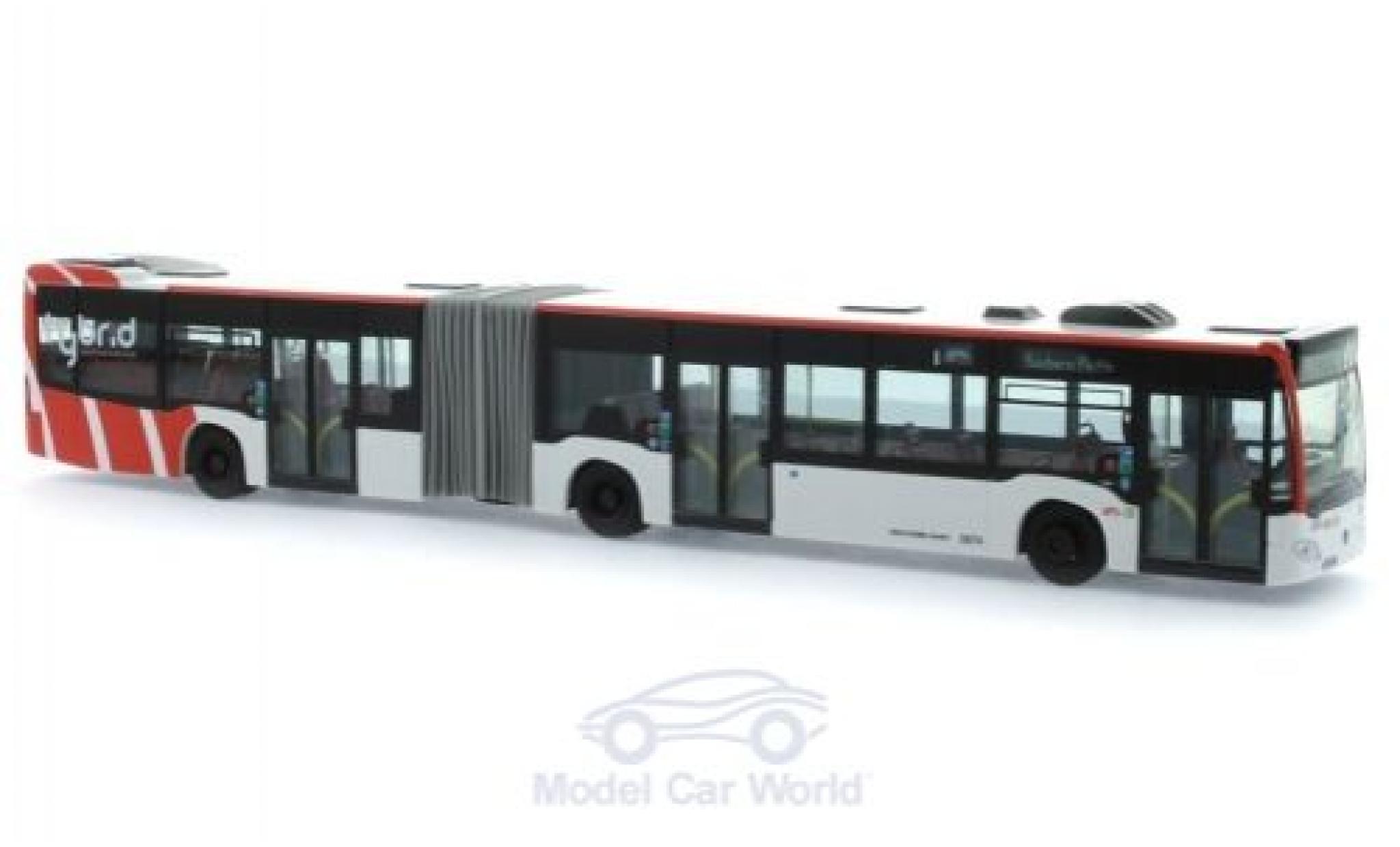 Mercedes Citaro 1/87 Rietze G Hybrid SWK Krefeld 2015 modelauto