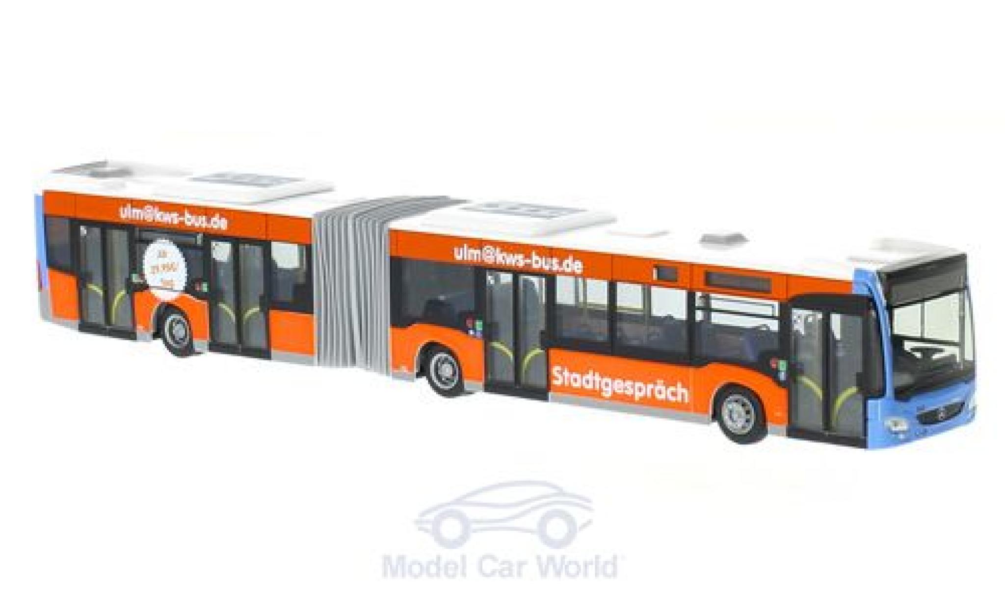 Mercedes Citaro 1/87 Rietze G SWU Ulm 2012 modelauto