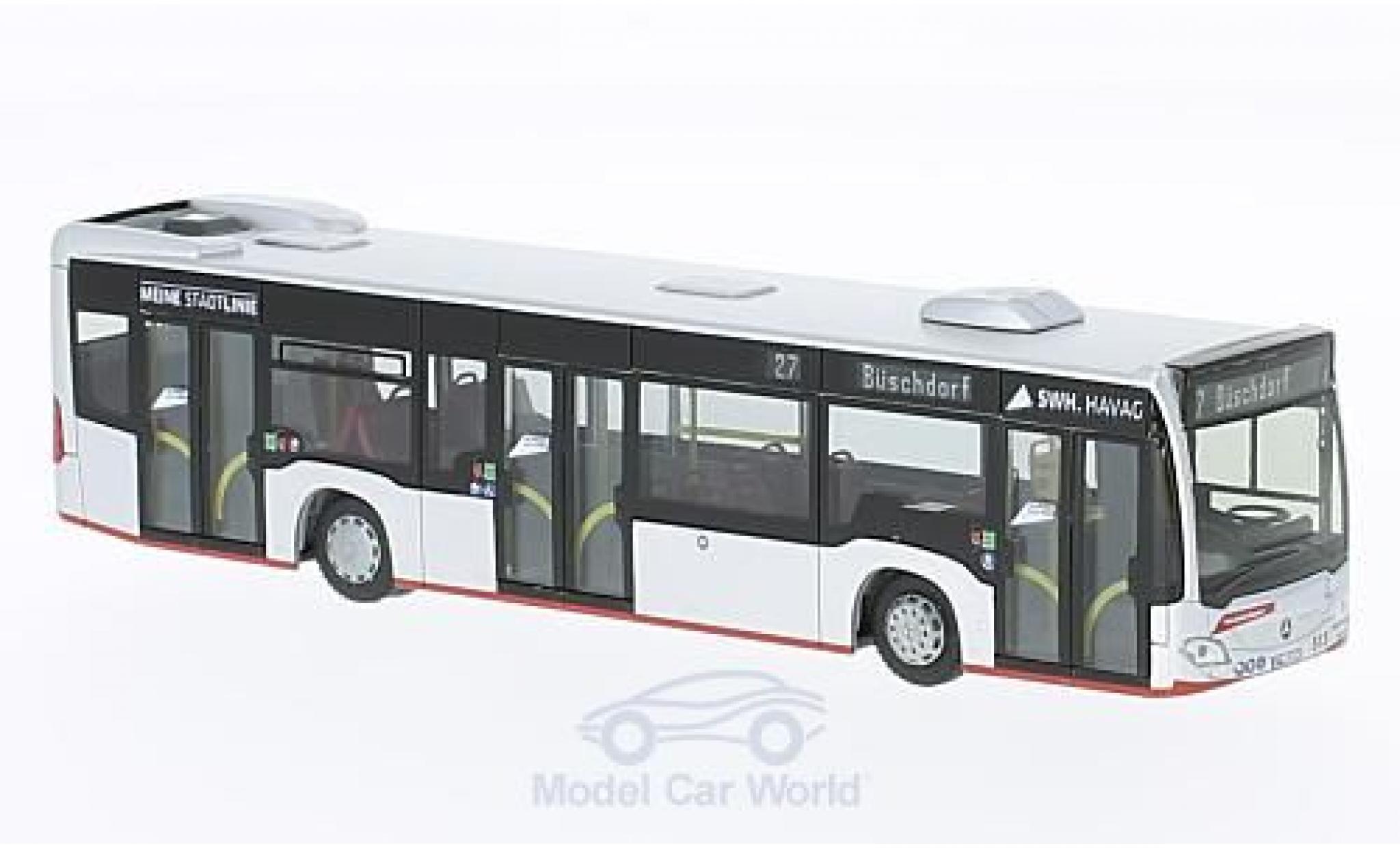 Mercedes Citaro 1/87 Rietze HAVAG - Genscher Bus Halle 2015 modelauto