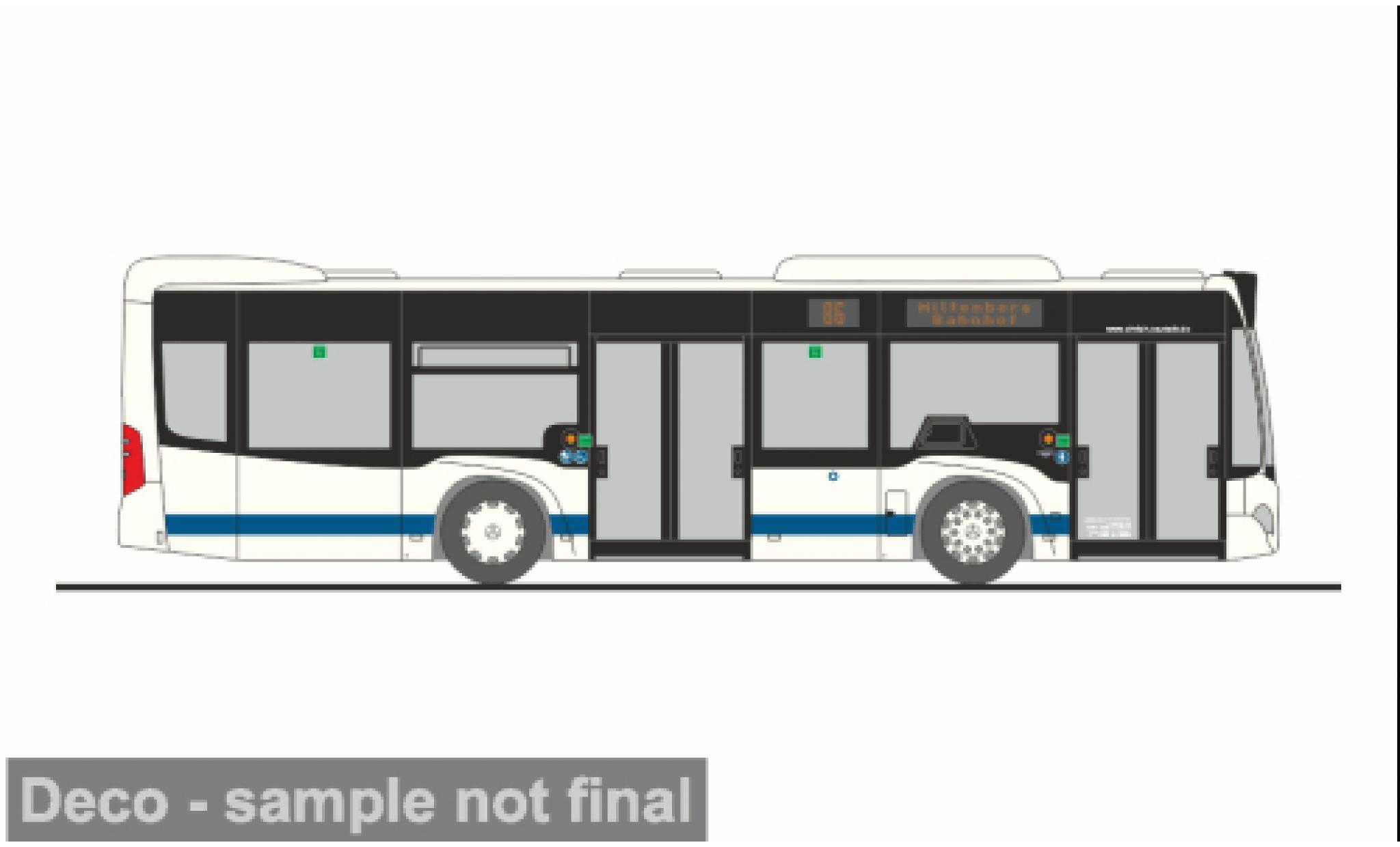 Mercedes Citaro 1/87 Rietze K 2015 Ehrlich Touristik Gro&szlig;heubach 1:87 modelauto