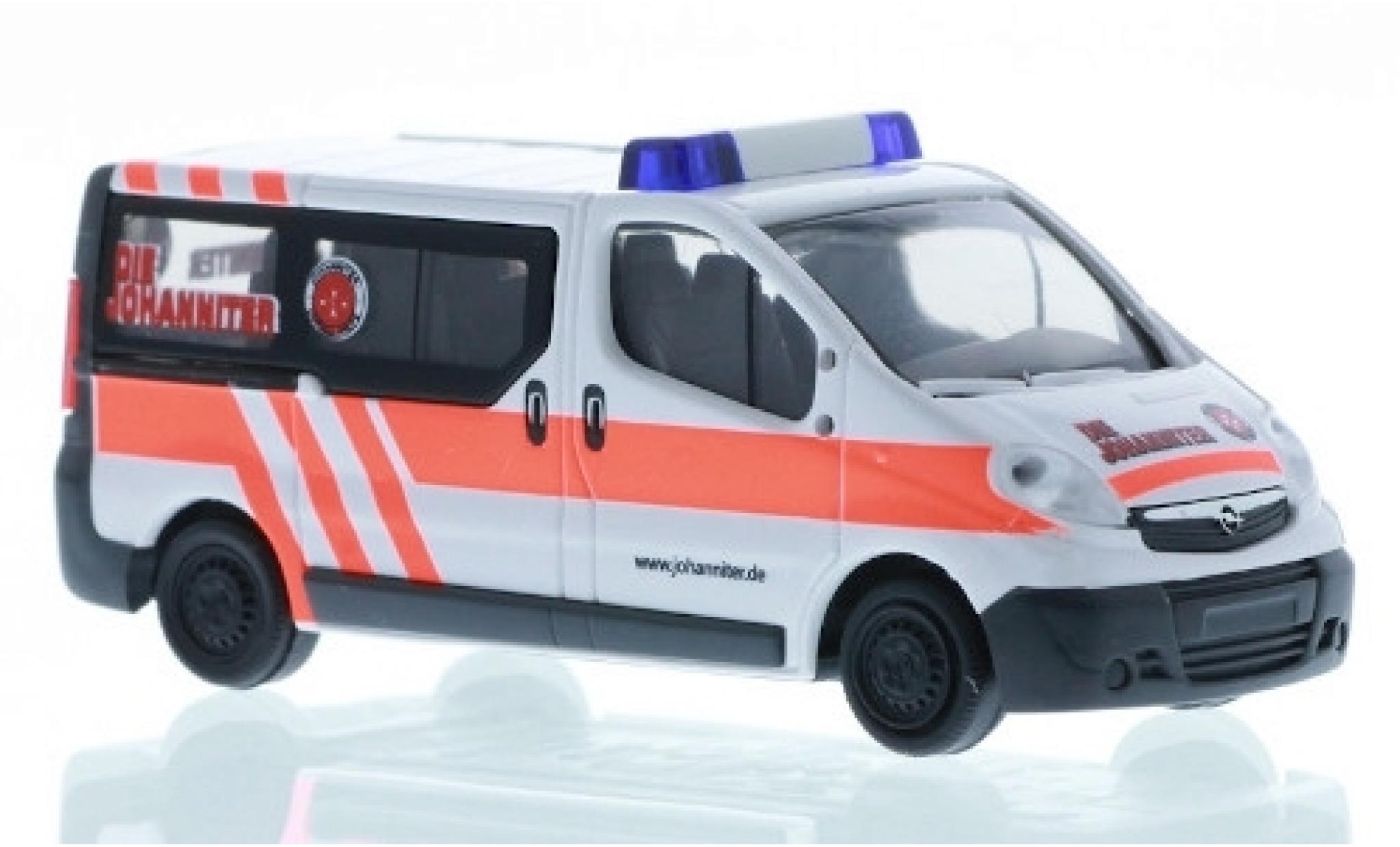 Opel Vivaro 1/87 Rietze Die Johanniter - Oldenburg modelauto
