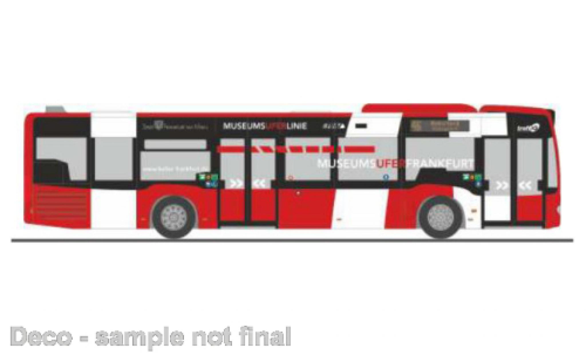 Mercedes Citaro 1/87 Rietze 11 traffiq - Museumsufer Frankfurt modelauto