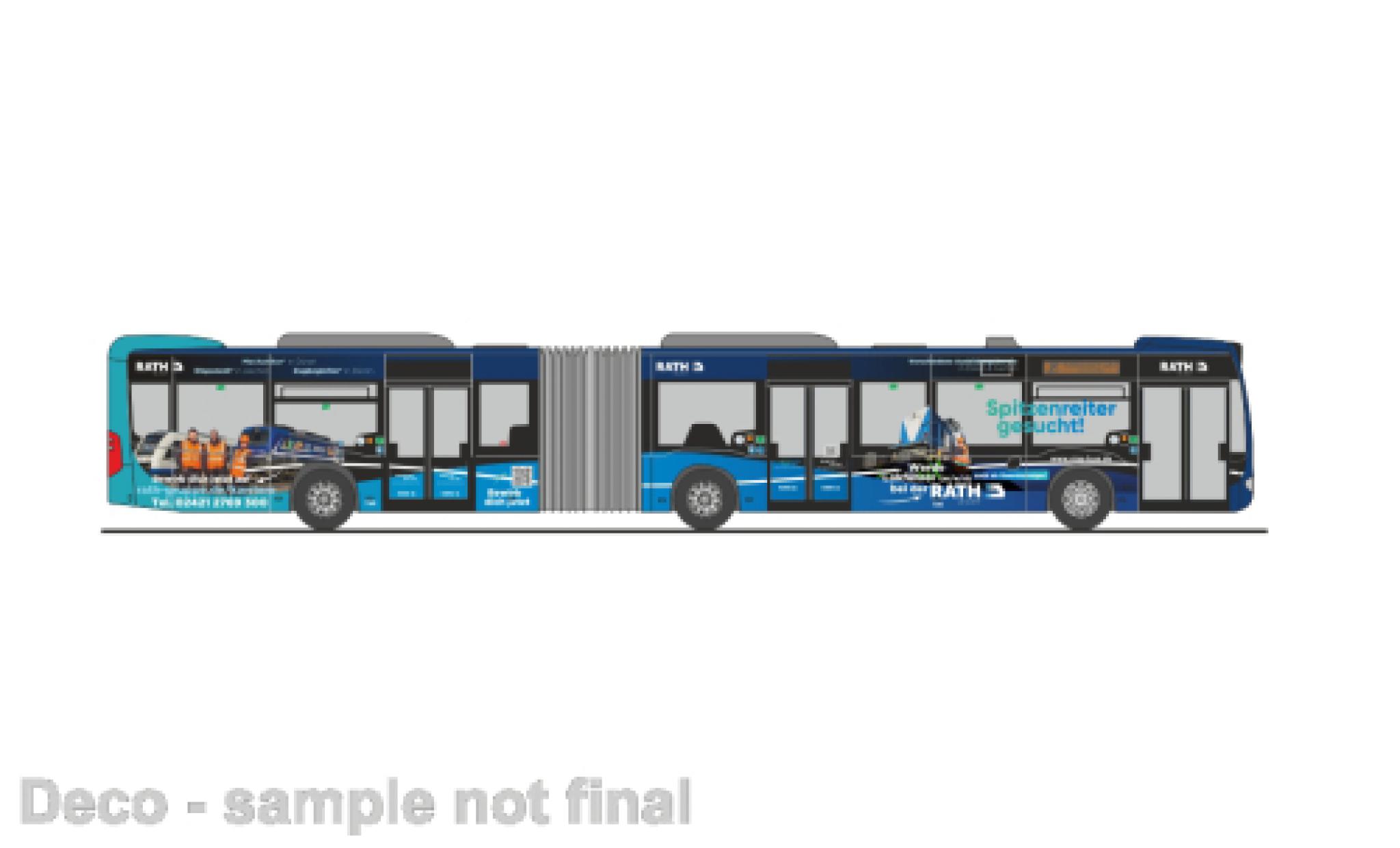 Mercedes Citaro 1/87 Rietze G VIAS bus - Spitzenreiter 2012 modelauto