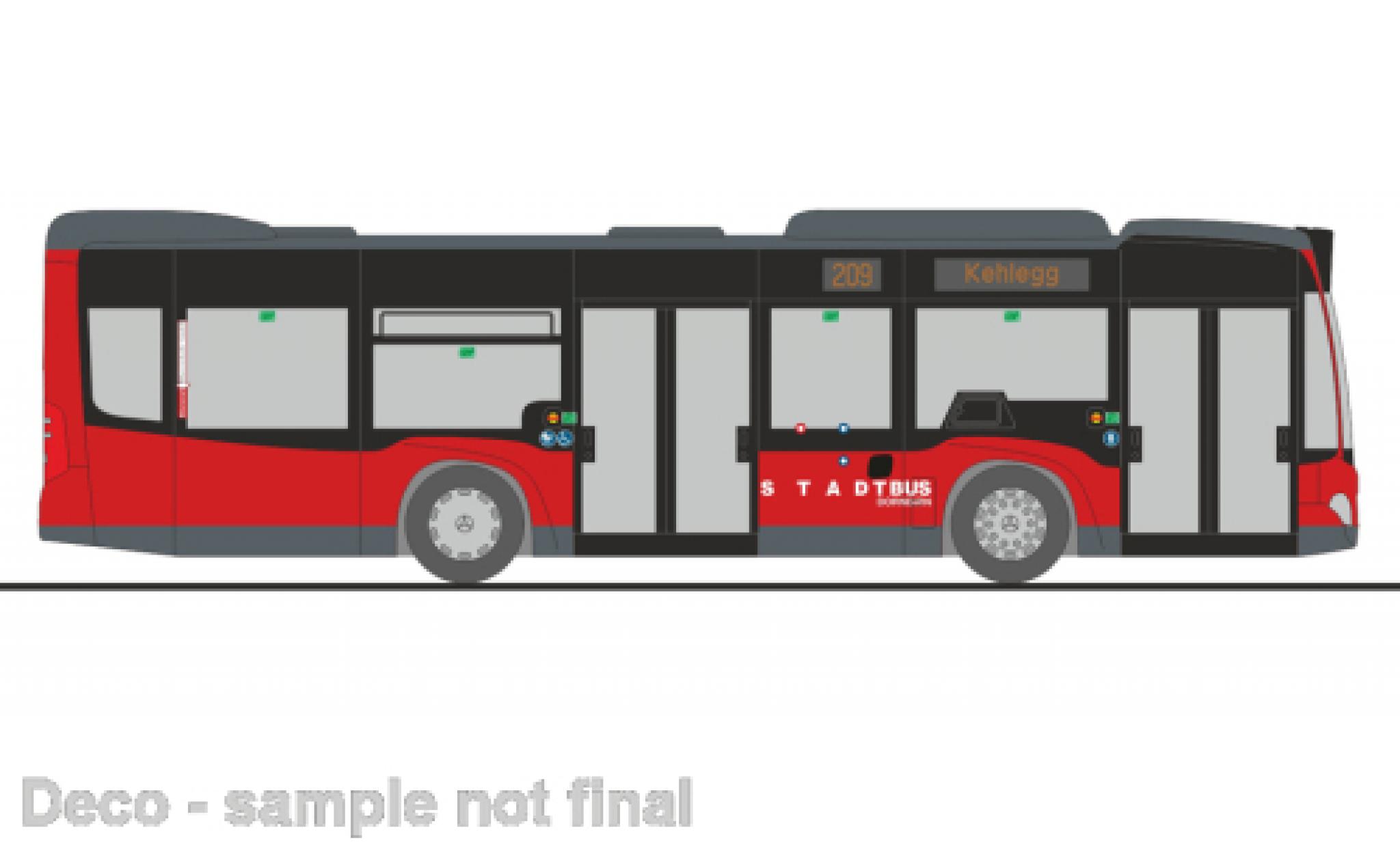Mercedes Citaro 1/87 Rietze K bus de la ville Dornbirn (AT) 2012 modelauto